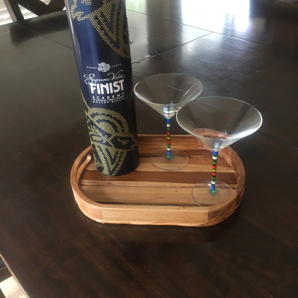 Wood tray - Picture 3 of 3